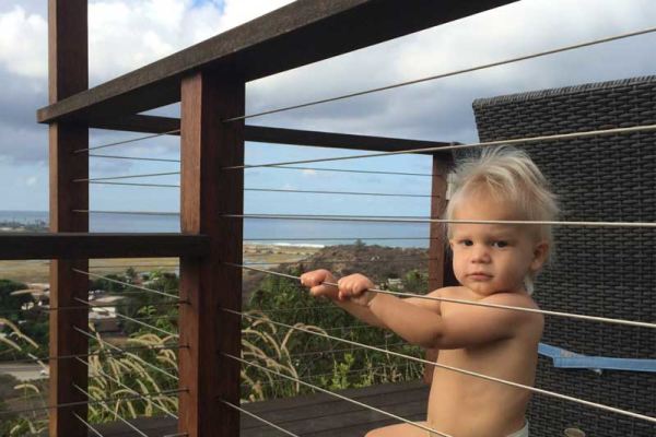 Kids and Cable Railings